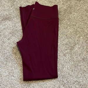 PINK maroon leggings